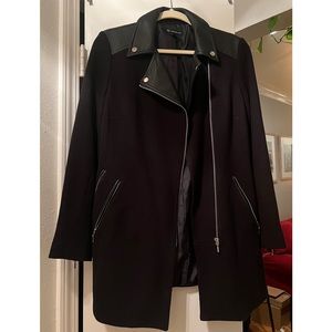 INC International Concepts Women’s Black Zip-up Jacket